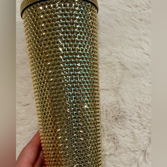 Brand New- Gold Starbucks tumblers drinkware cold cups - Picture 4 of 5